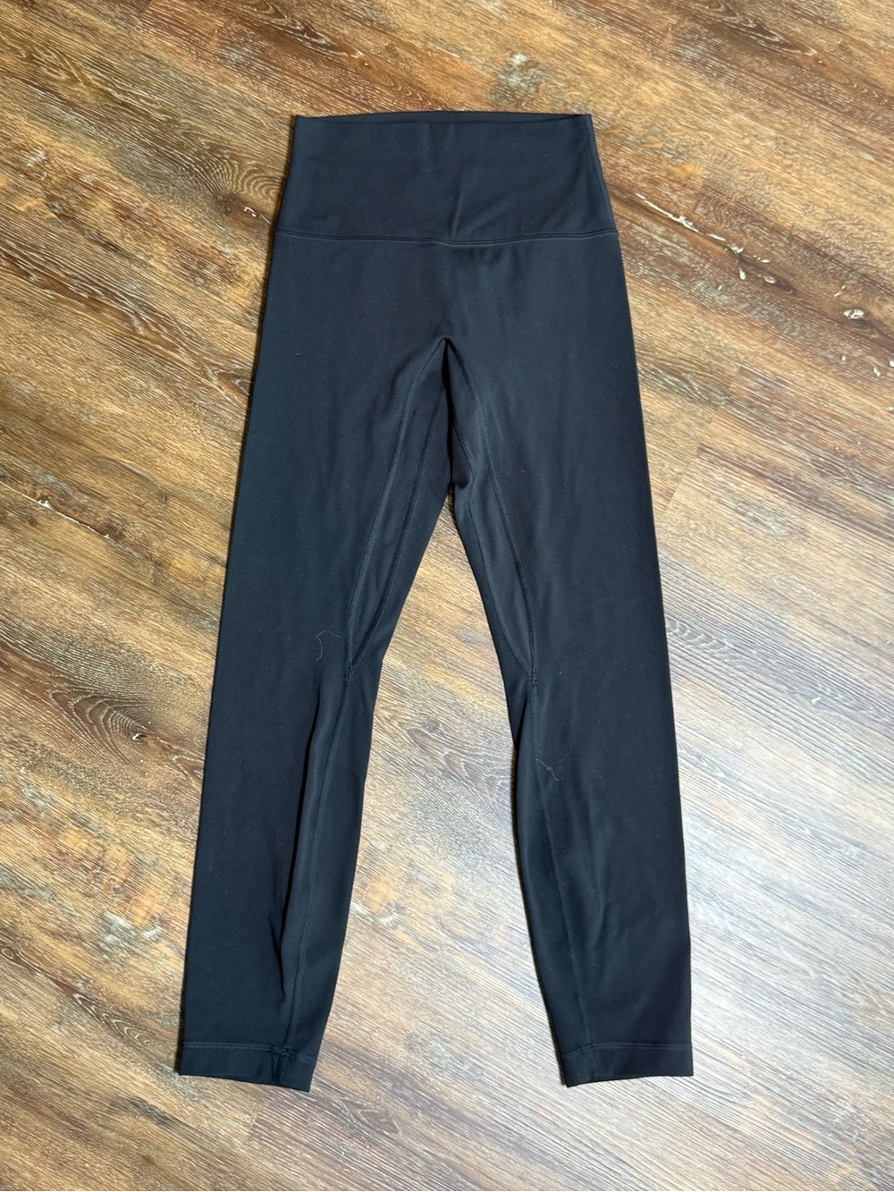 Lululemon Align High-Rise Crop 24" Leggings Black Size 4 Nulu Yoga Pants